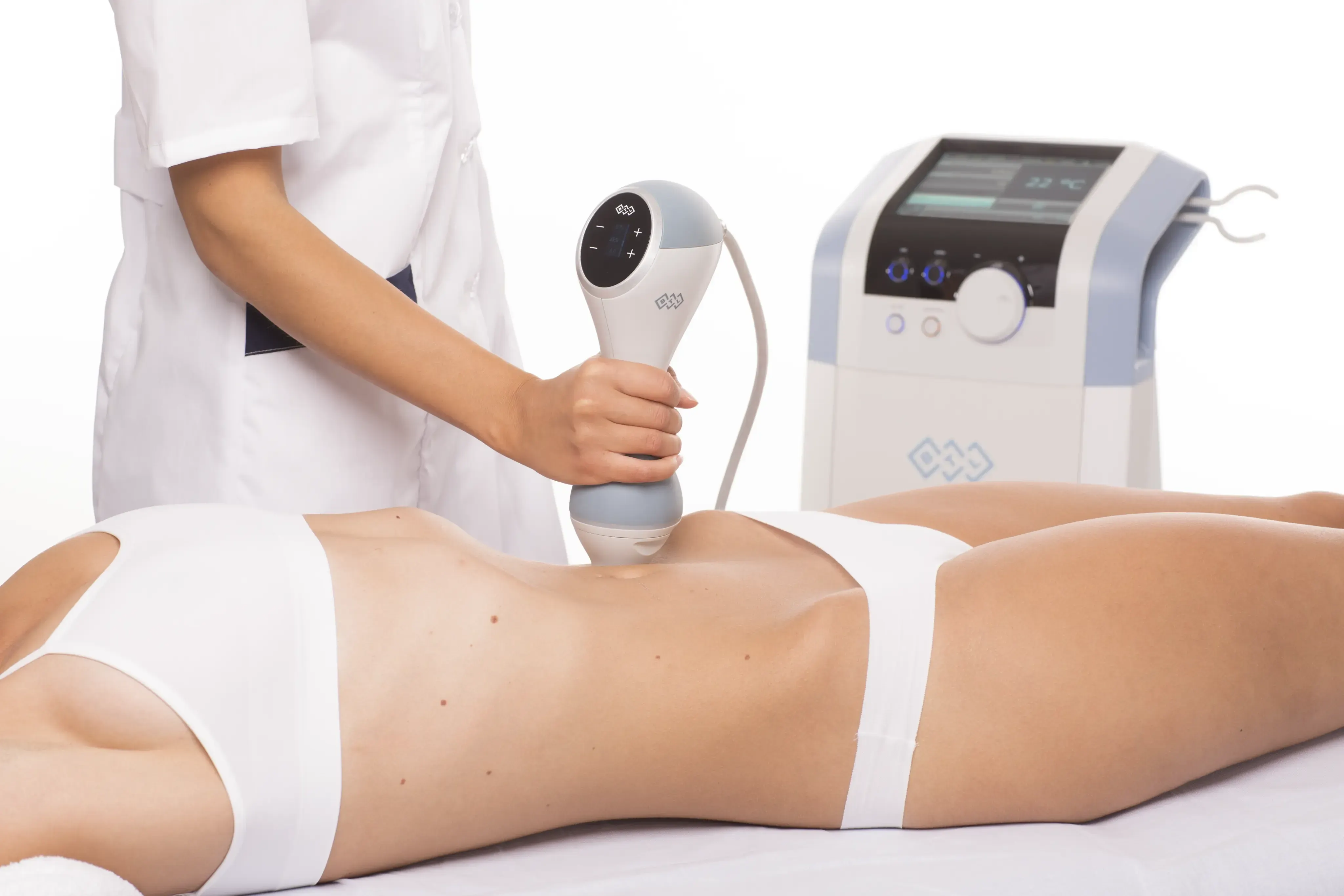 Emtone cellulite, skin tightening, and lymphatic drainage session at Riverstone Wellness in Easley, SC